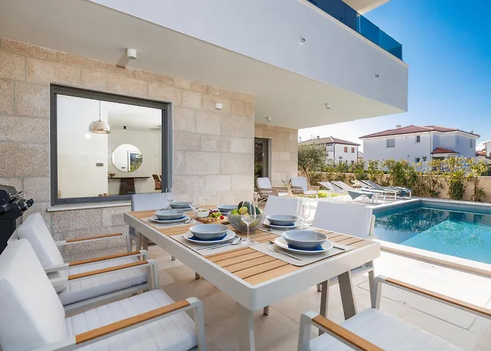 فيلة New 2026 Casa Mare With Private Heated Pool مالينسكا